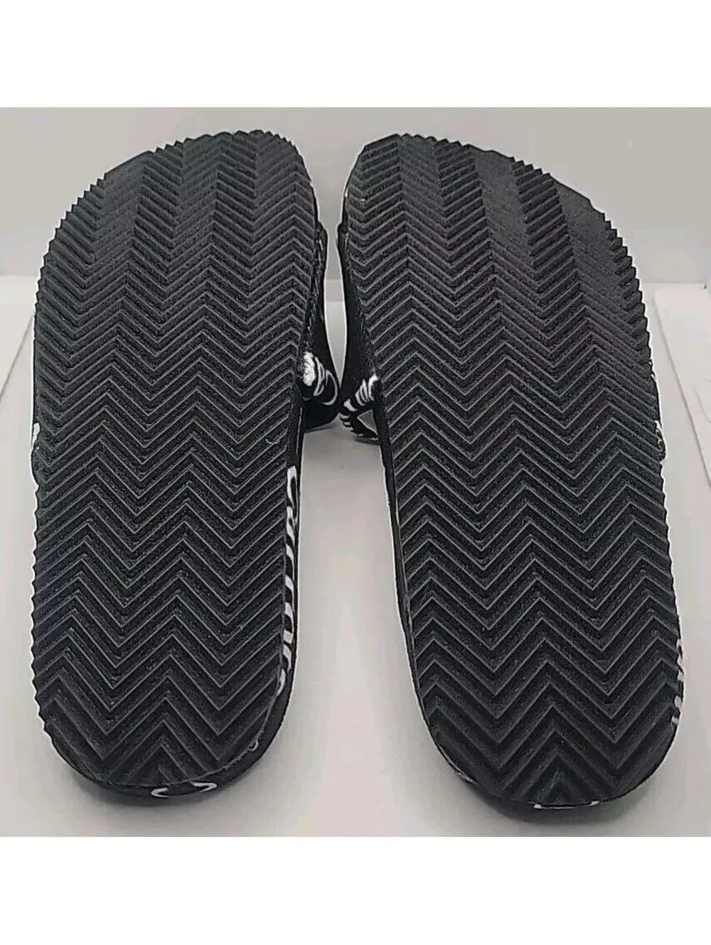 Carrots Slides By Anwar Carrots Carrots White/Black Visa Terry ACFW003 Size 5